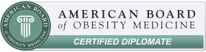 Board Certified in Obesity Medicine